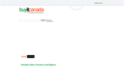Desktop Screenshot of buyitcanada.com